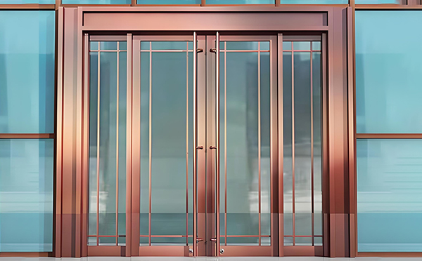 昌吉玻璃地弹门