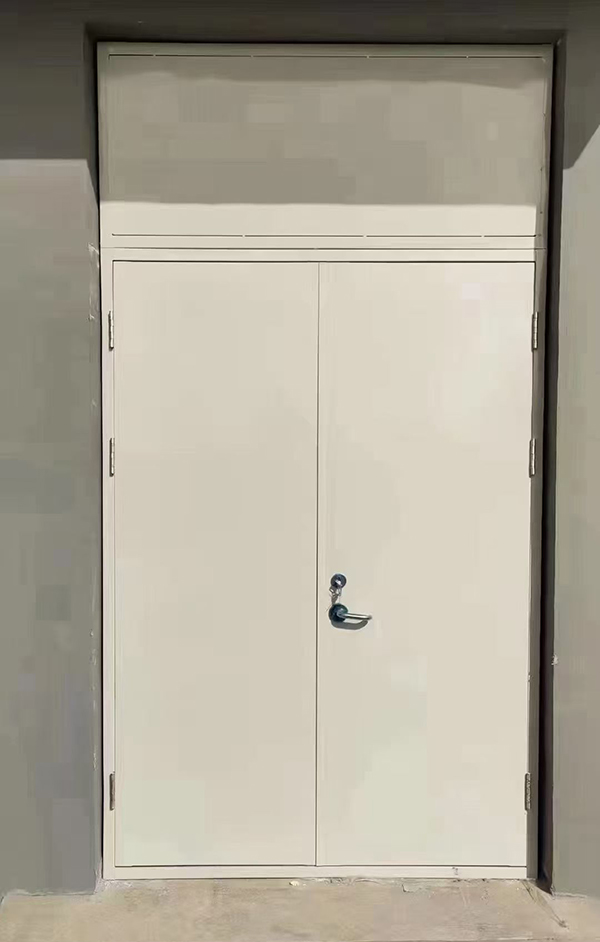 展览馆项目完成大跨度昌吉防火门安装