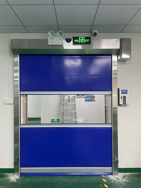 昌吉快速昌吉卷帘门在冷链物流仓储区的应用实践